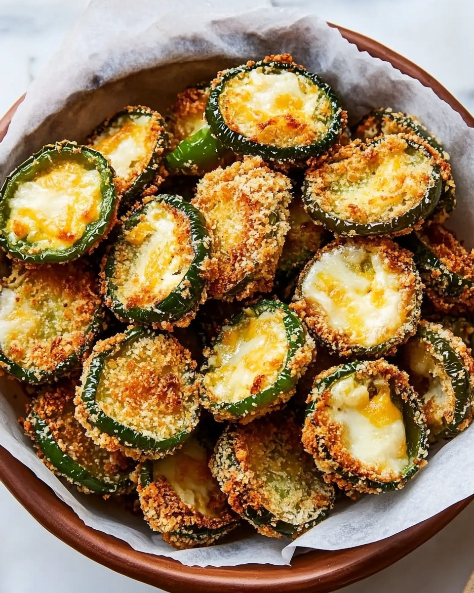 Crispy Pickled Jalapeño Bottle Caps Recipe - Recipe Image