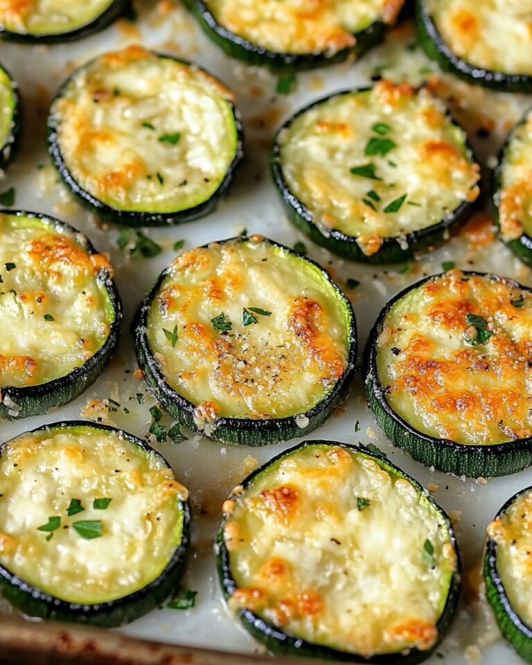 Crispy Baked Parmesan Zucchini Recipe