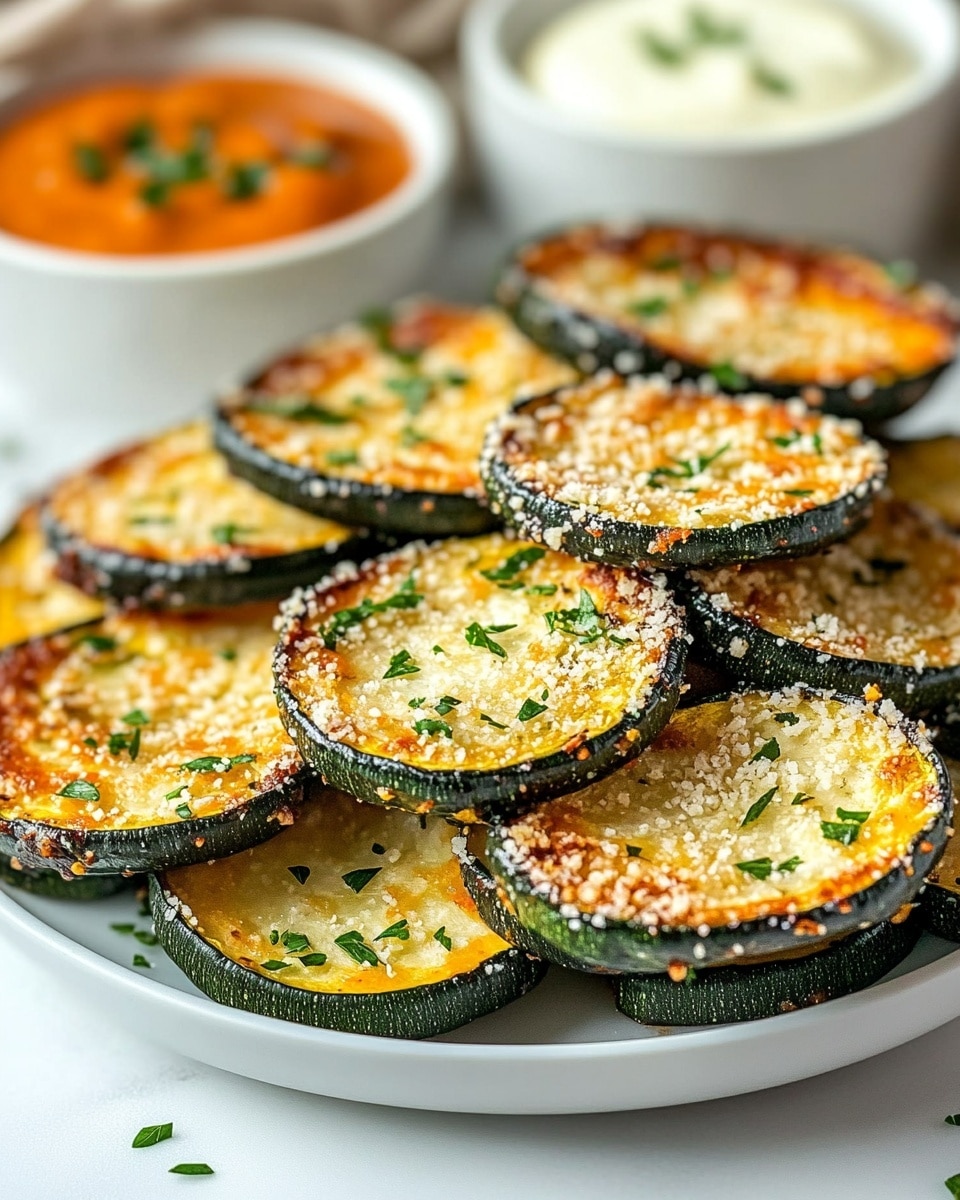 Crispy Baked Parmesan Zucchini Recipe - Recipe Image