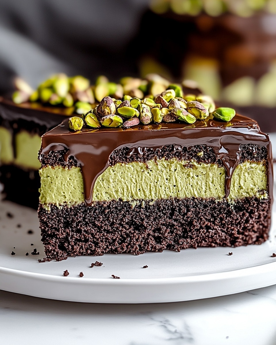 Dubai Chocolate Cake Recipe - Recipe Image