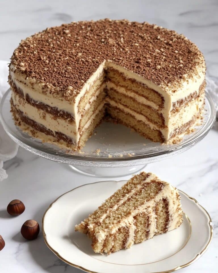 Egyptian Hazelnut Cake Recipe