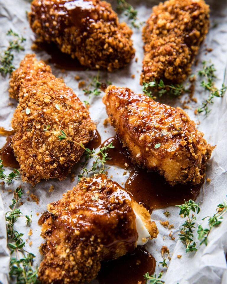 Oven Fried Southern Hot Honey Chicken Recipe