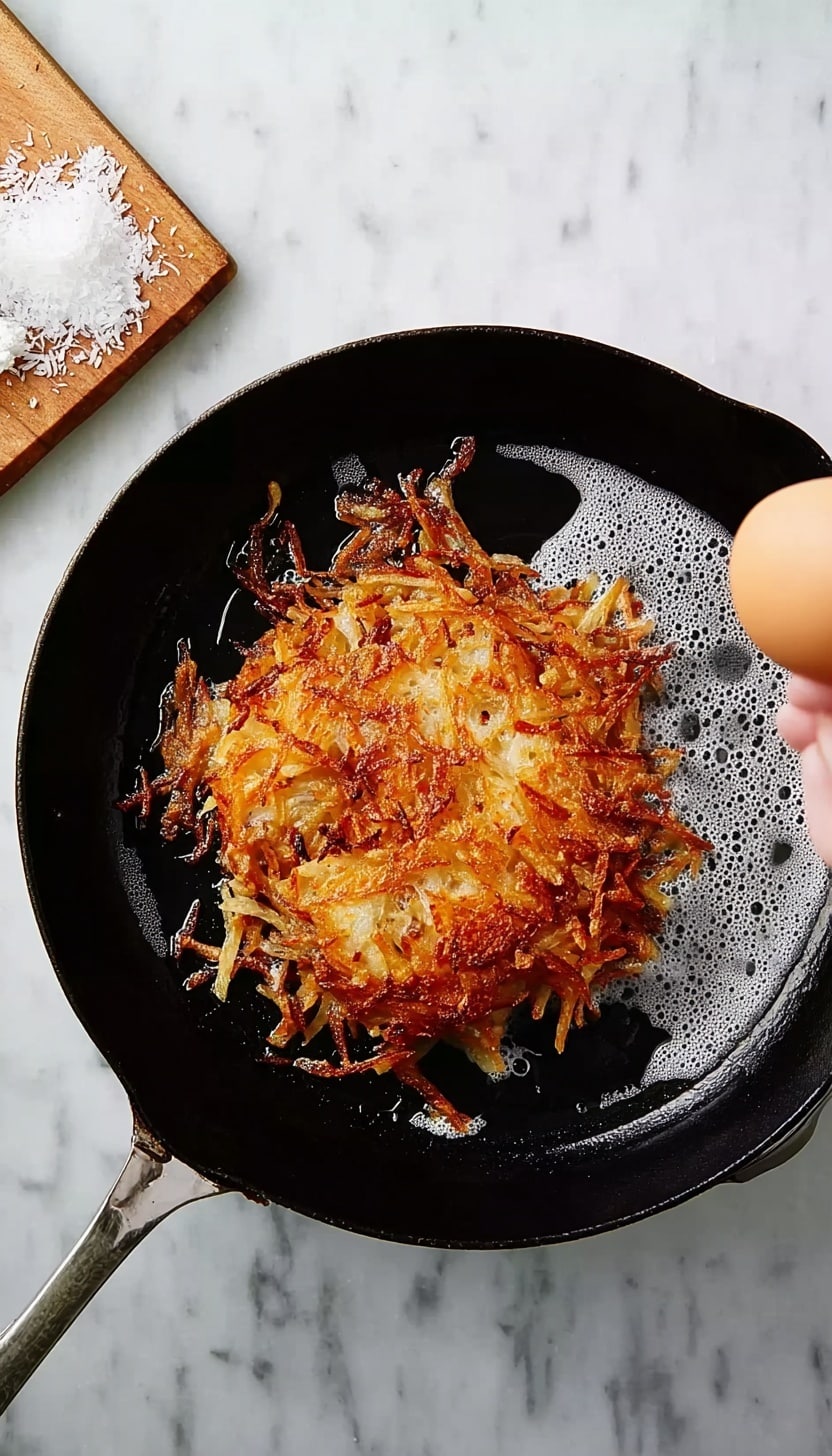 Homemade Crispy Hash Browns Recipe - Recipe Image