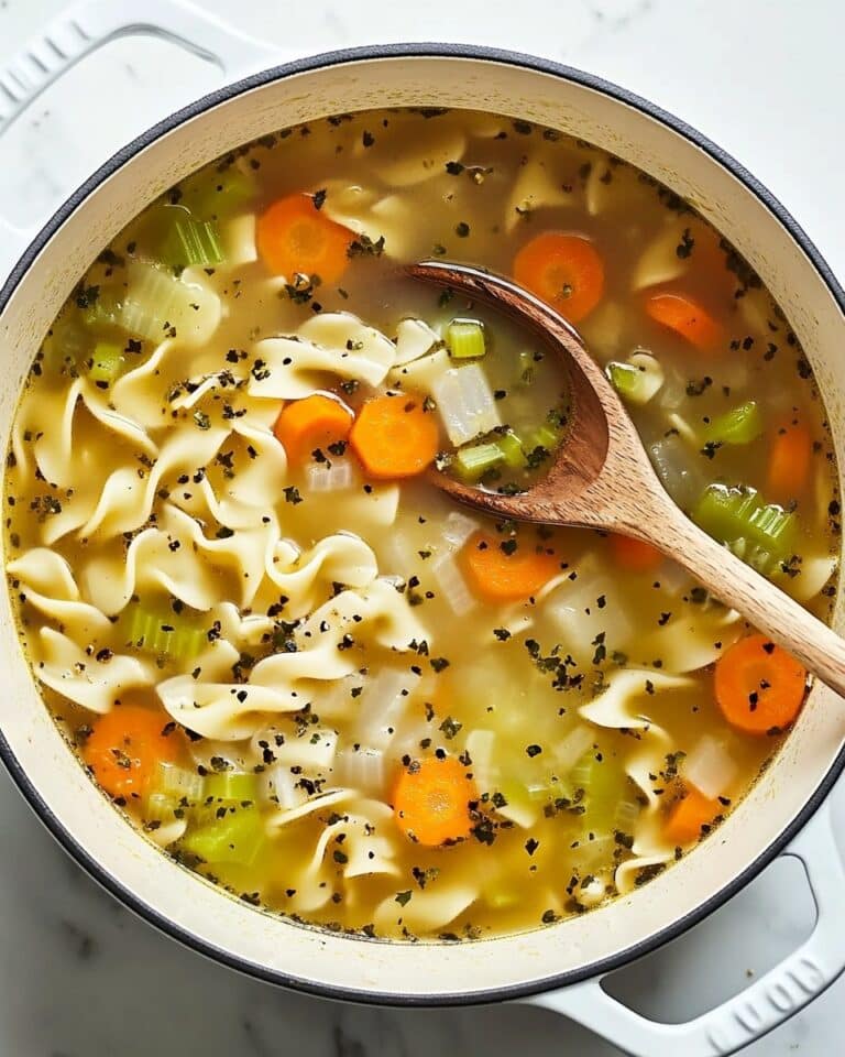 Quick and Easy Chicken Noodle Soup Recipe