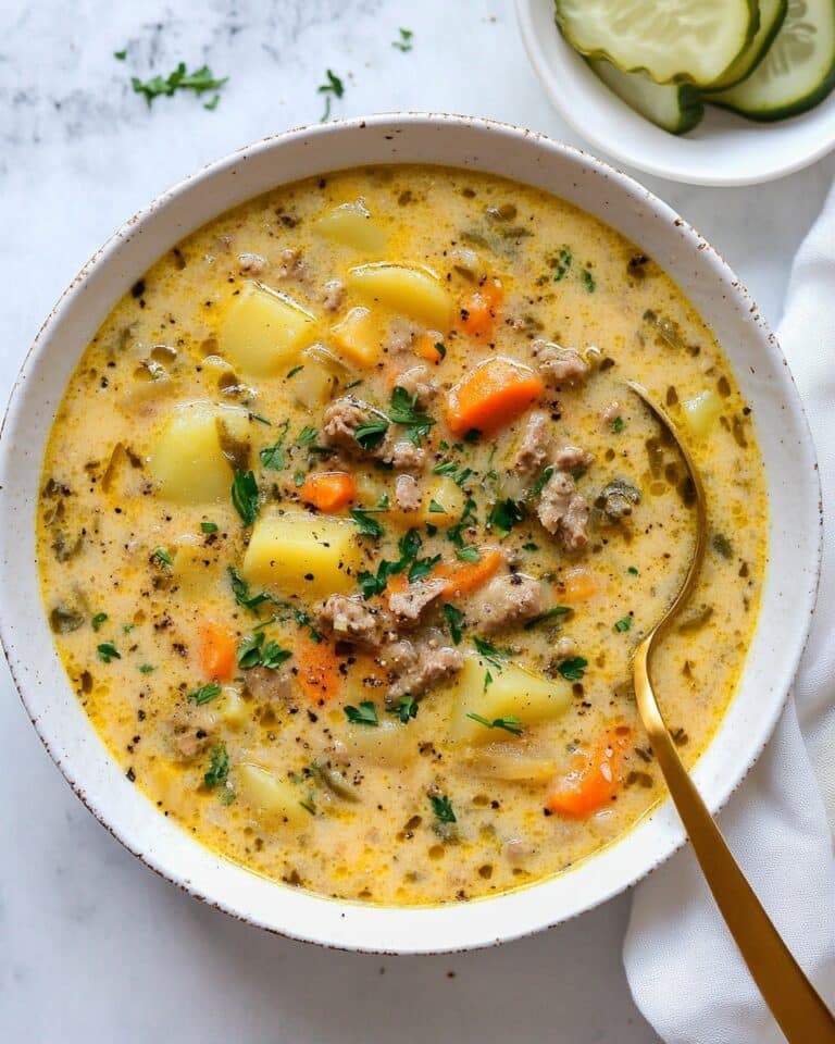 Cheeseburger Soup Recipe