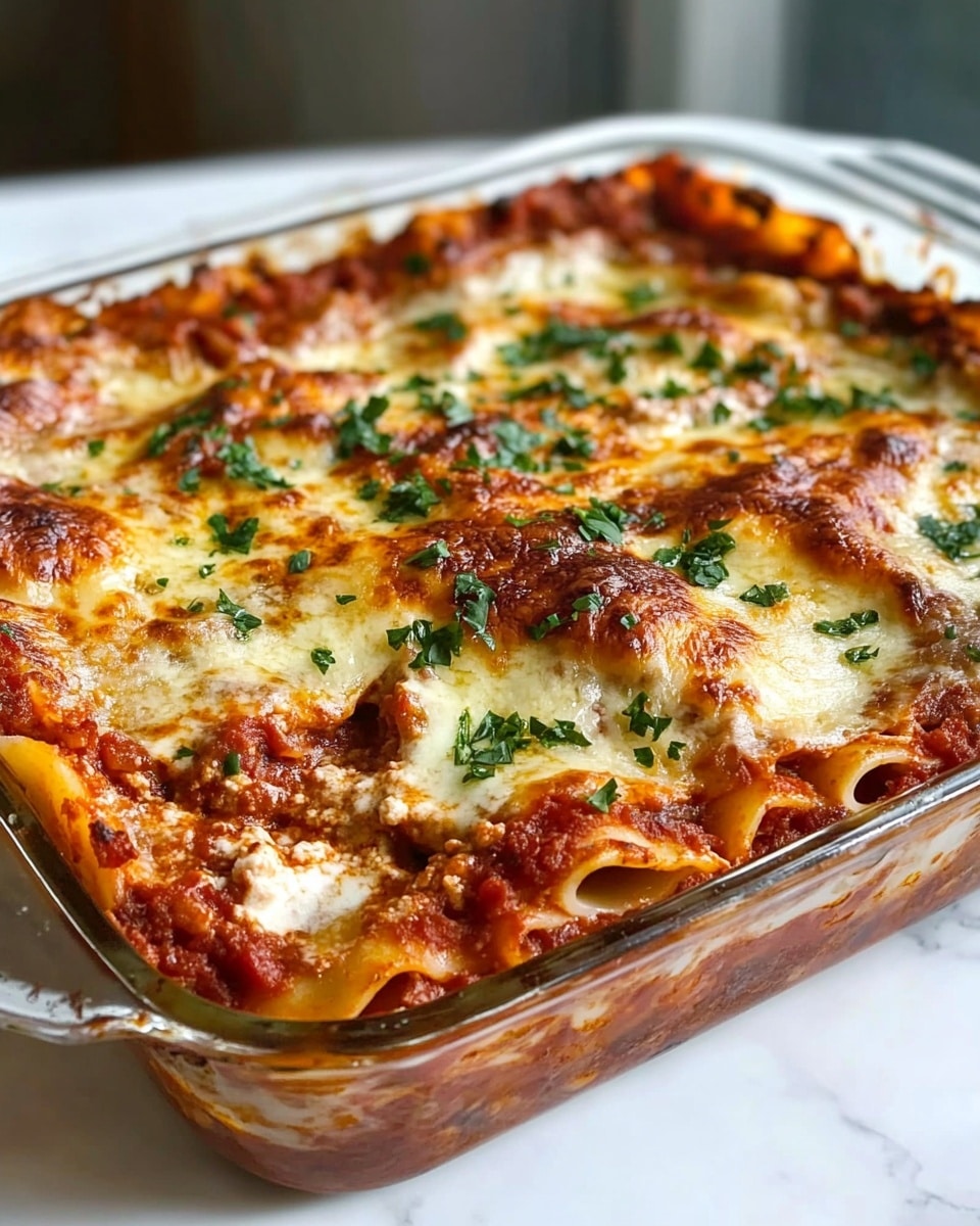 All-Day Meat Lasagna Recipe - Recipe Image