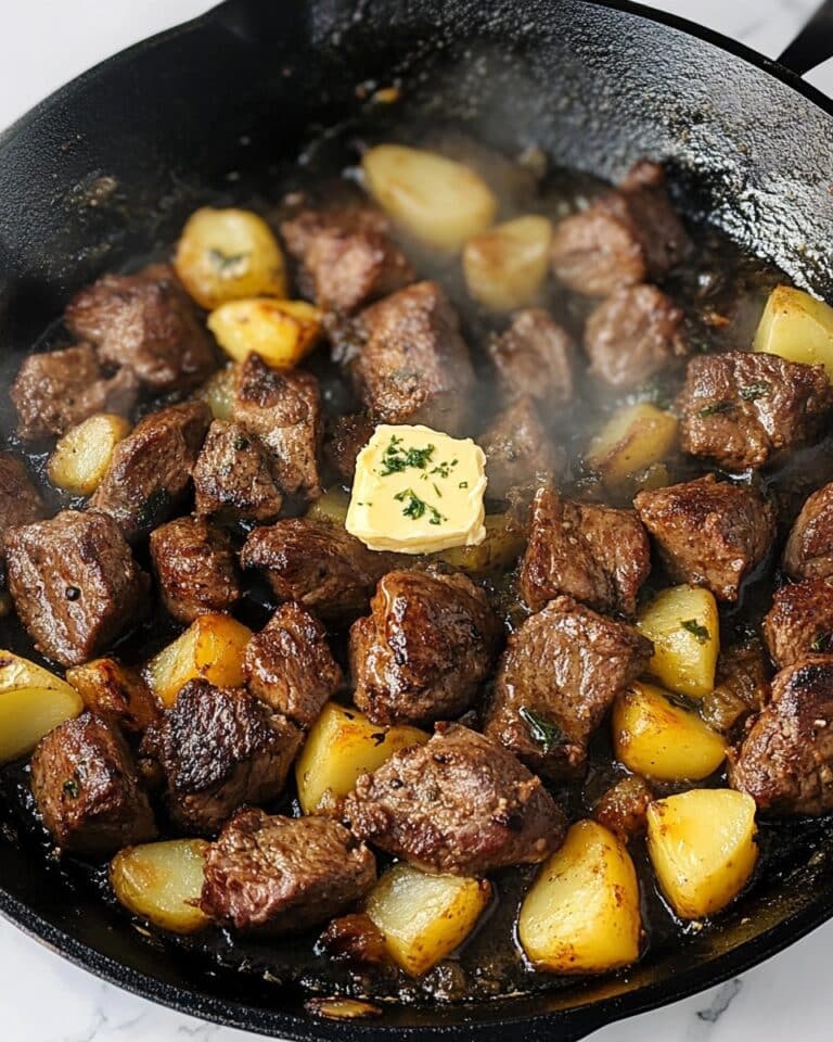 Garlic Butter Steak and Potatoes Recipe