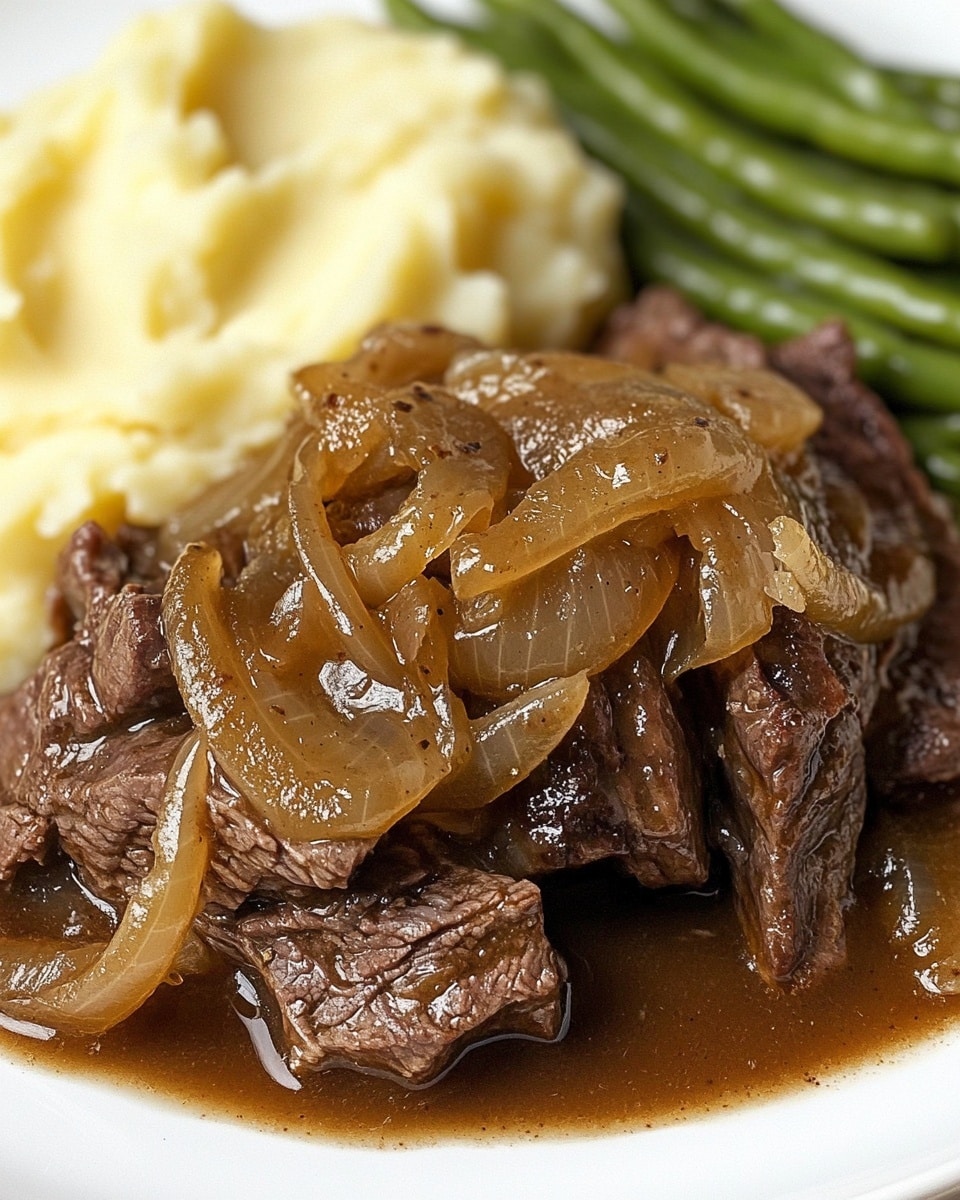 French Onion Pot Roast Recipe - Recipe Image
