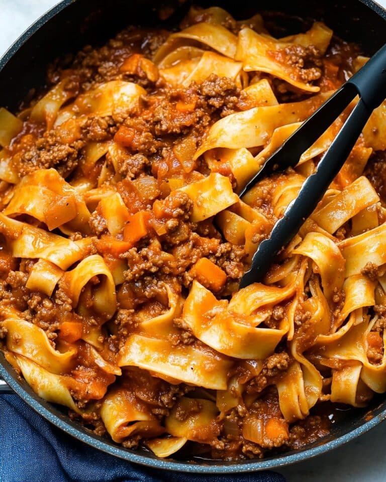 Pappardelle Bolognese Recipe