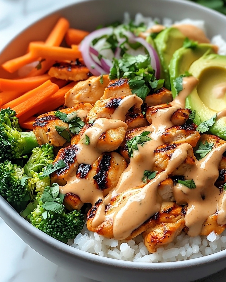 Bang Bang Chicken Bowl: A Flavor Explosion for Beginner Cooks Recipe - Recipe Image