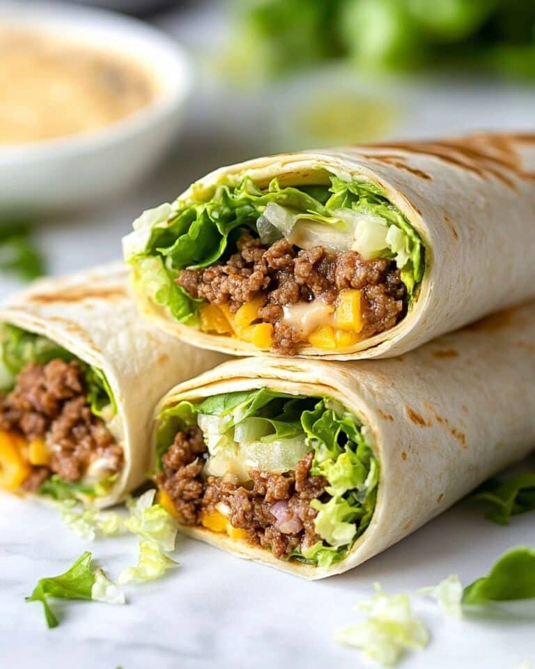 Big Mac Wraps Recipe