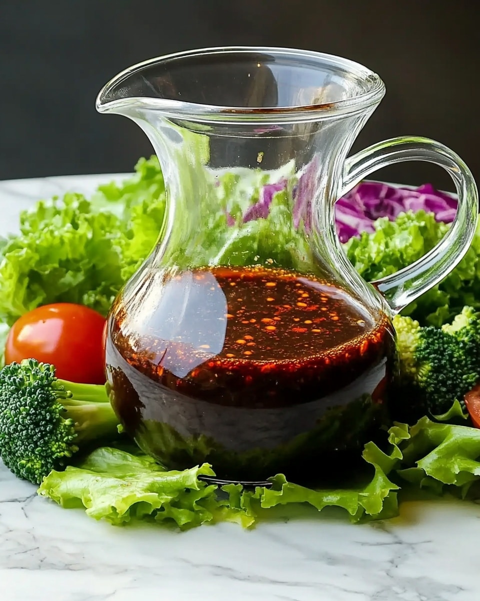 Fresh Raspberry Balsamic Vinaigrette Recipe - Recipe Image
