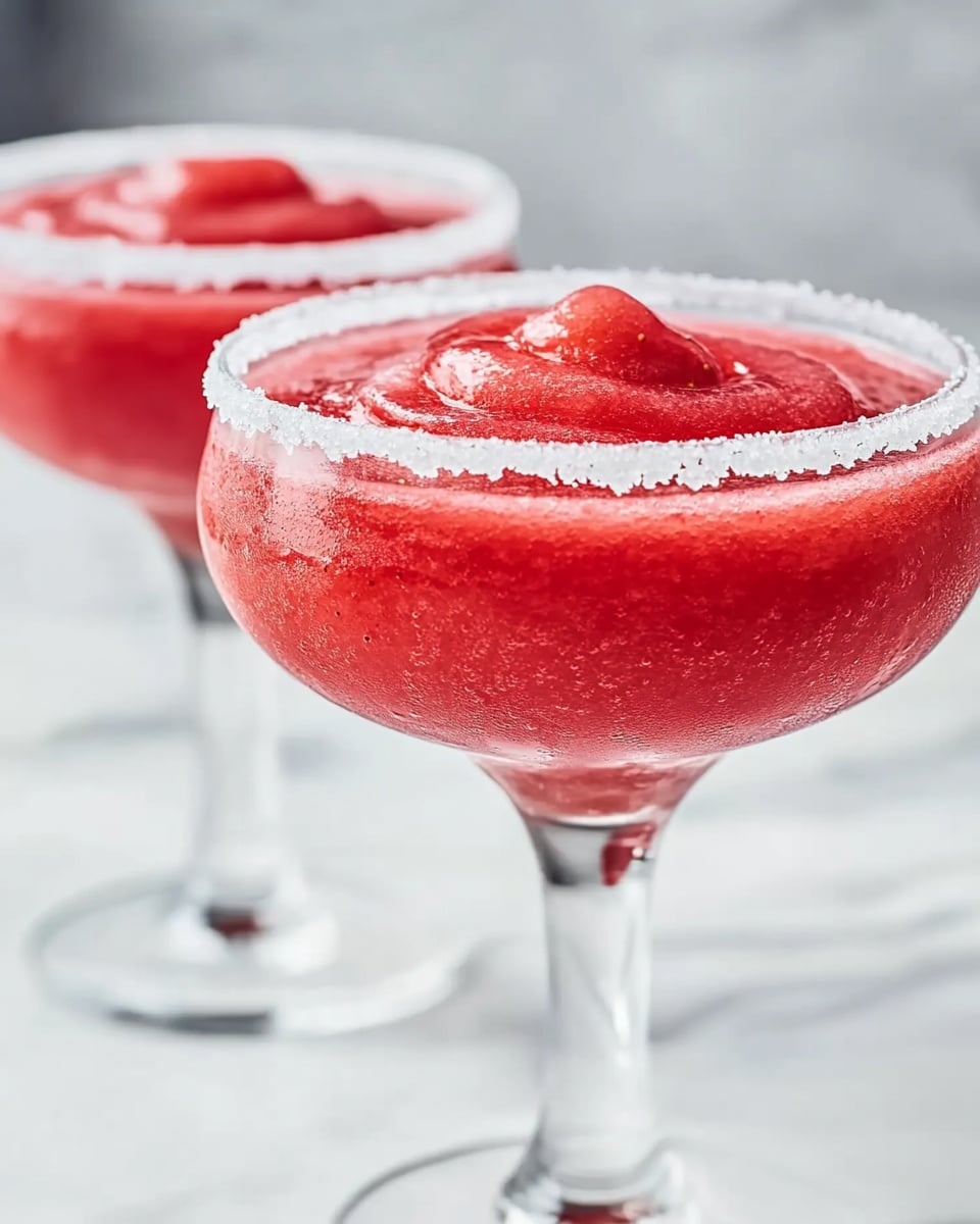 Ultimate Frozen Strawberry Margarita Recipe - Recipe Image