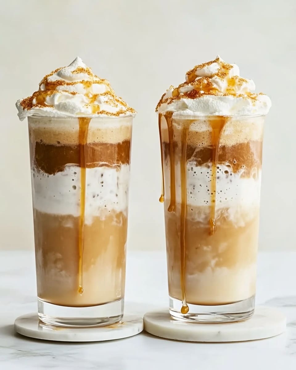 Homemade Caramel Frappuccino (Starbucks Copycat) Recipe - Recipe Image