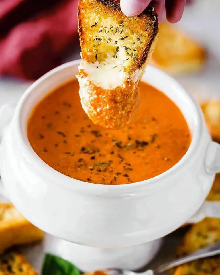 Roasted Tomato Basil Soup Recipe