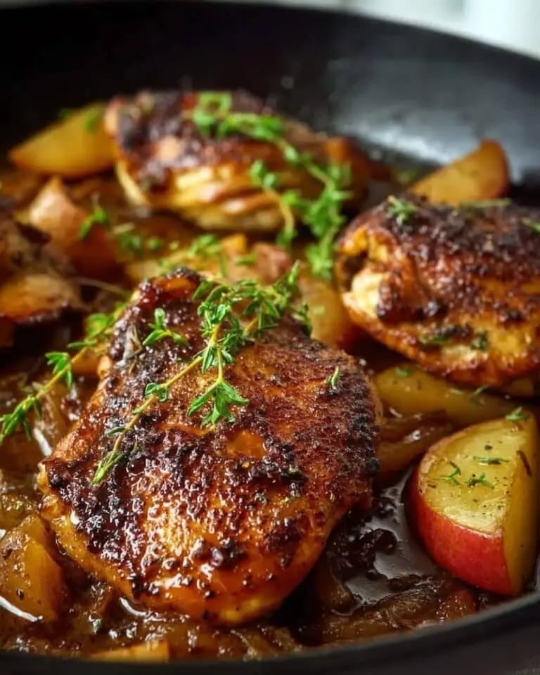 Apple Cider Glazed Chicken Recipe