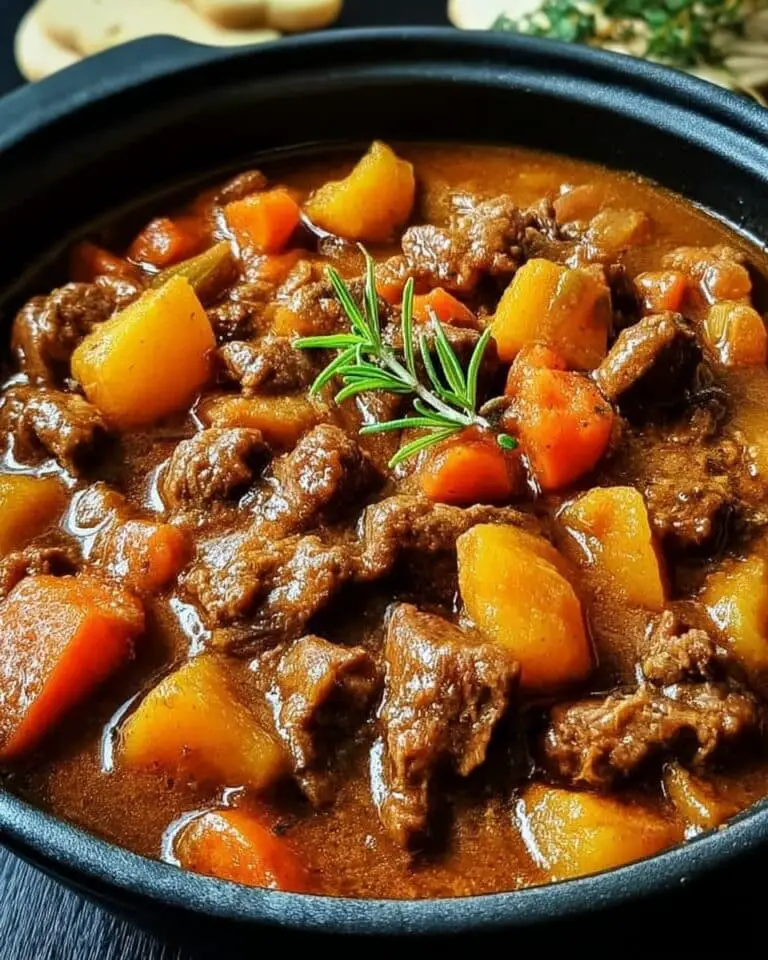 Autumn Harvest Beef Stew Recipe