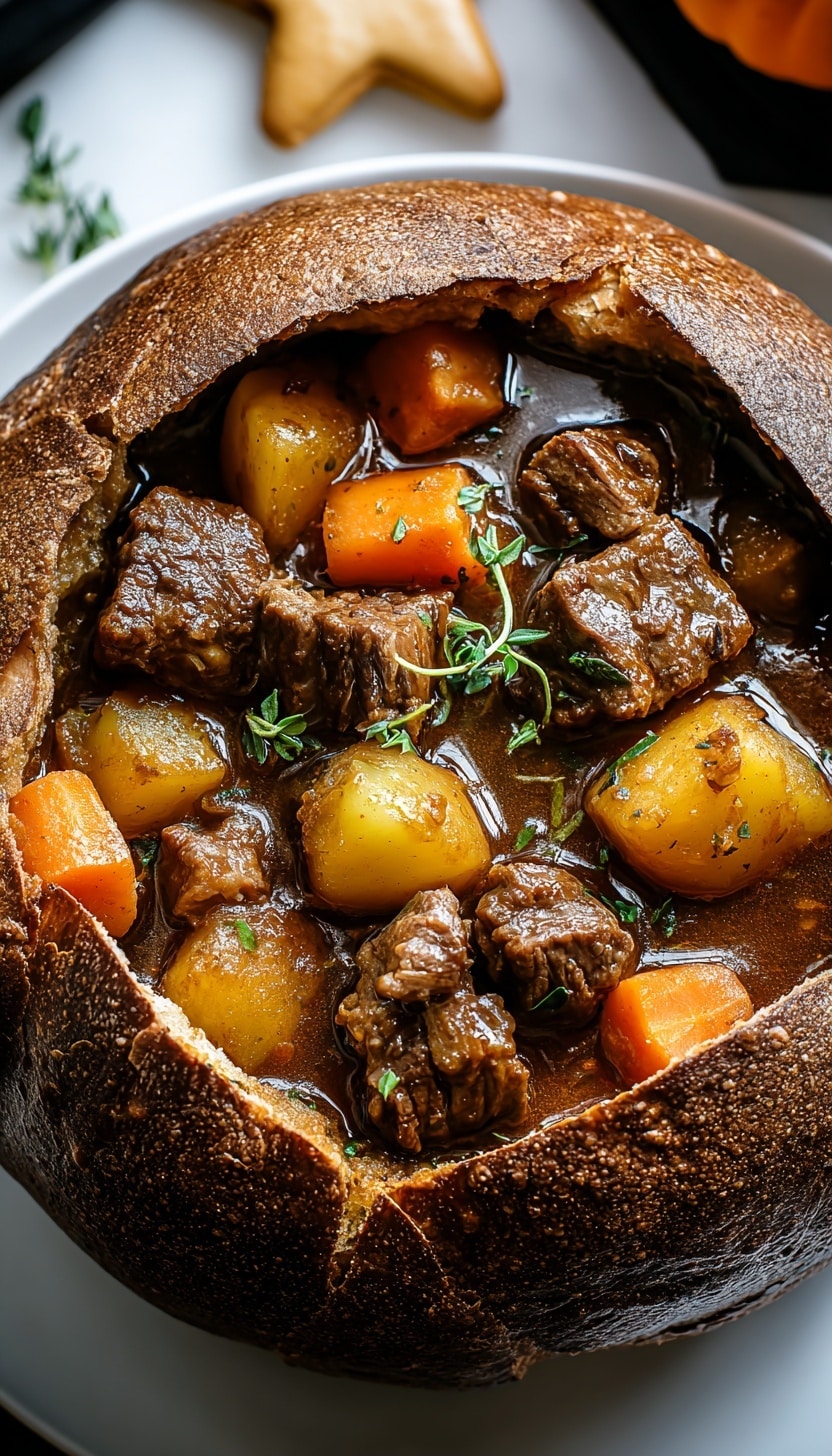 Witch’s Cauldron Beef Stew Recipe - Recipe Image