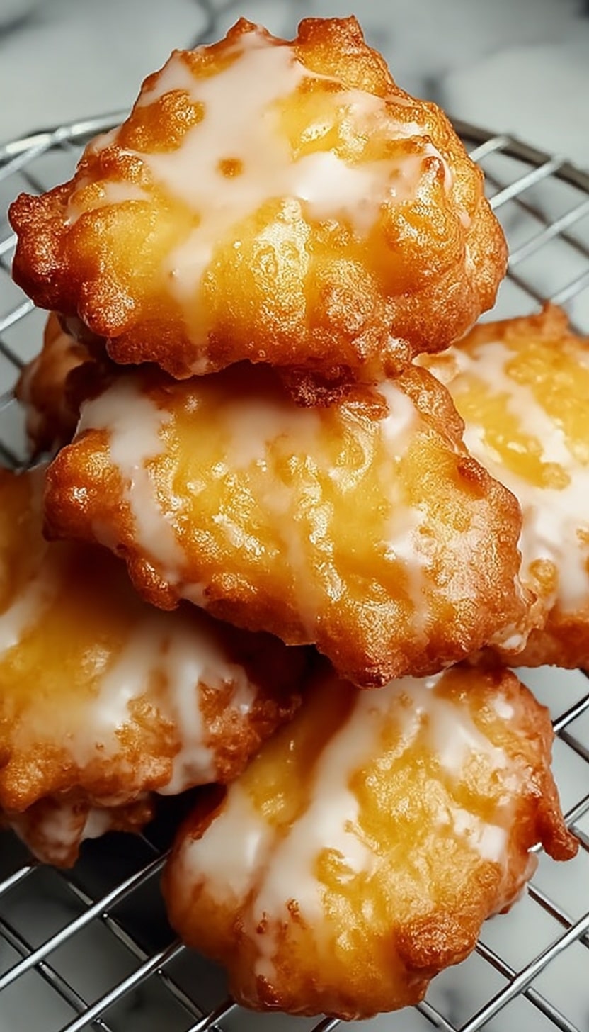 Fresh Peach Fritters That Melt in Your Mouth Recipe - Recipe Image