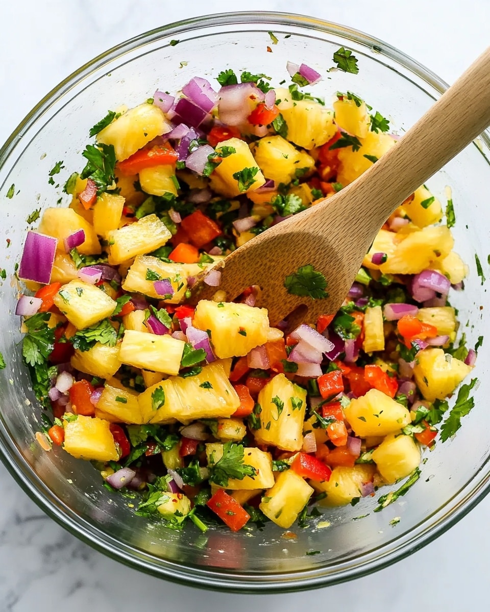 Fresh Pineapple Salsa Recipe - Recipe Image