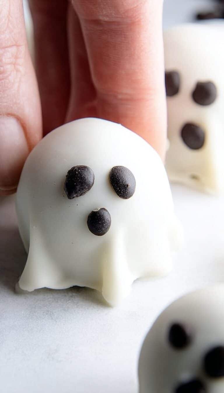 Halloween Oreo Truffle Ghosts Recipe