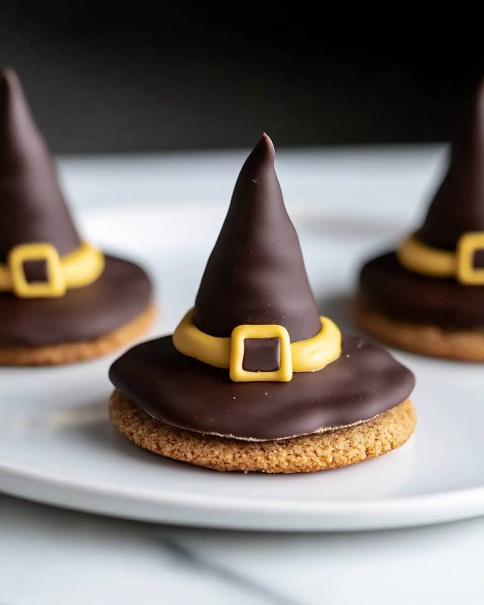 Witches' Hats Cookie Treats Recipe - Recipe Image