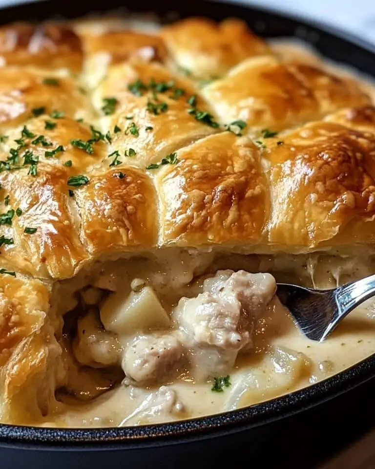 Cheesy Chicken Crescent Bake Recipe