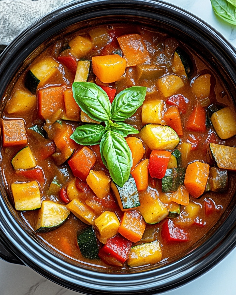 Slow Cooker Ratatouille Recipe - Recipe Image