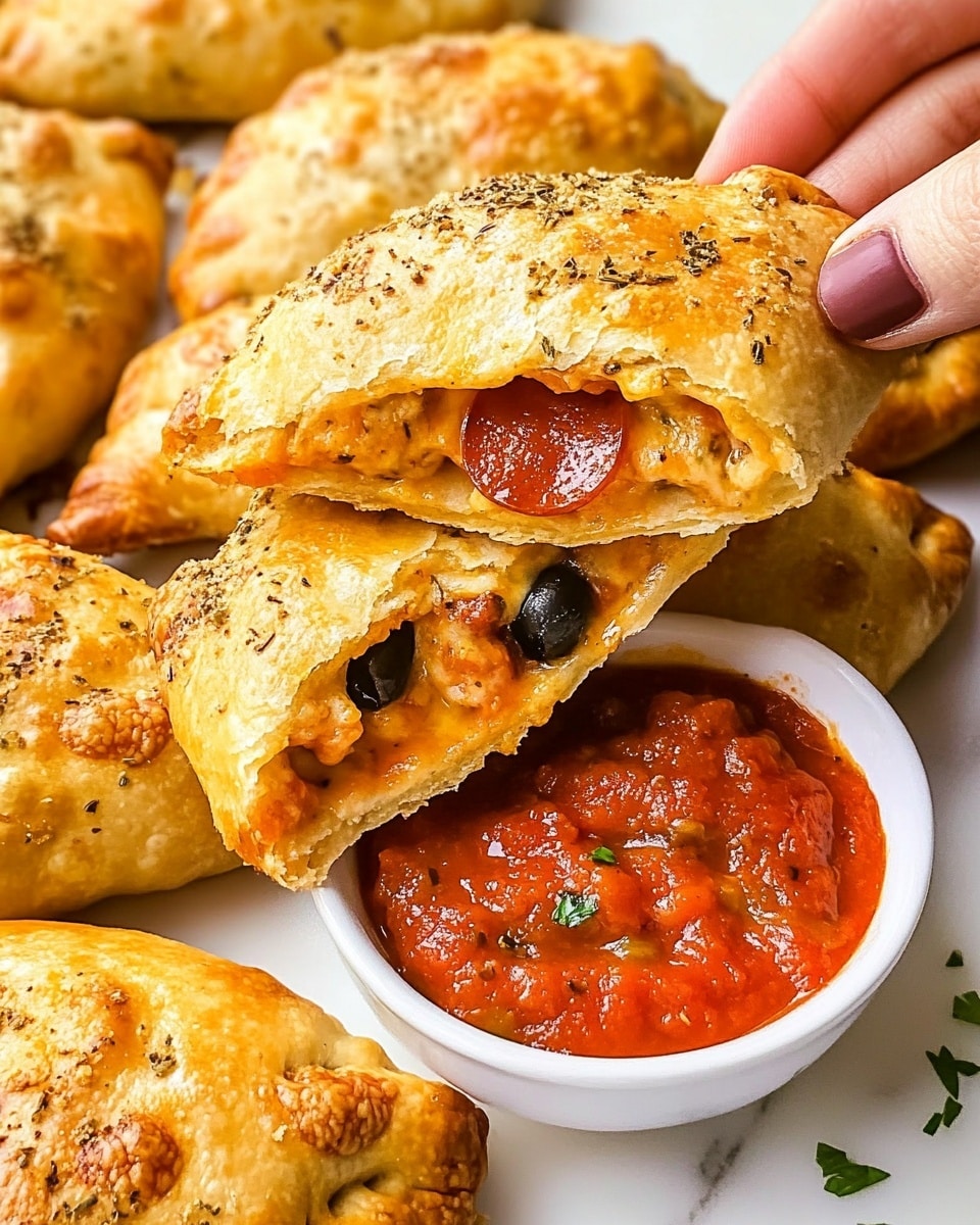 High-Protein Pizza Hot Pockets Recipe - Recipe Image