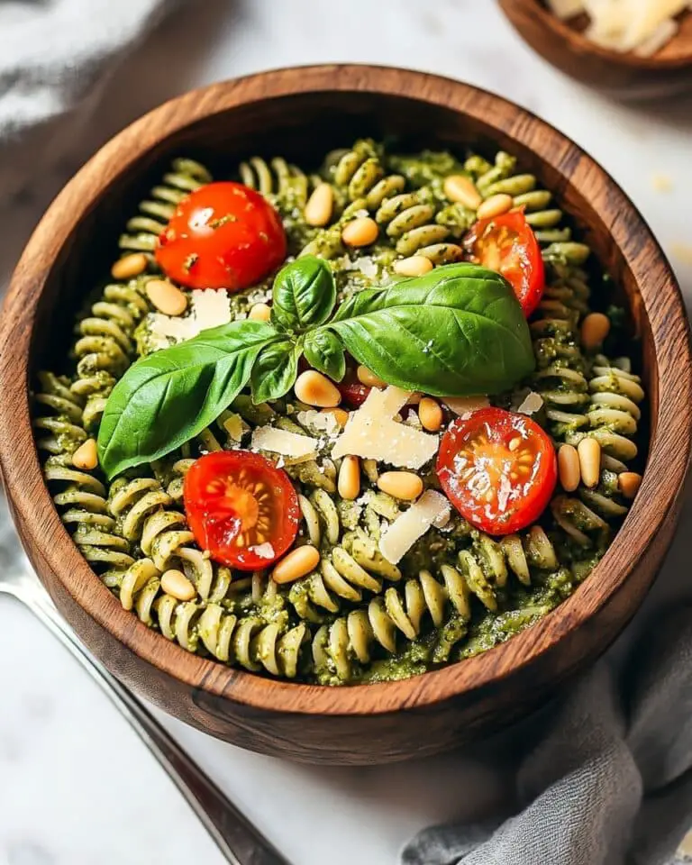 5 Ingredient Pesto Pasta Salad Recipe