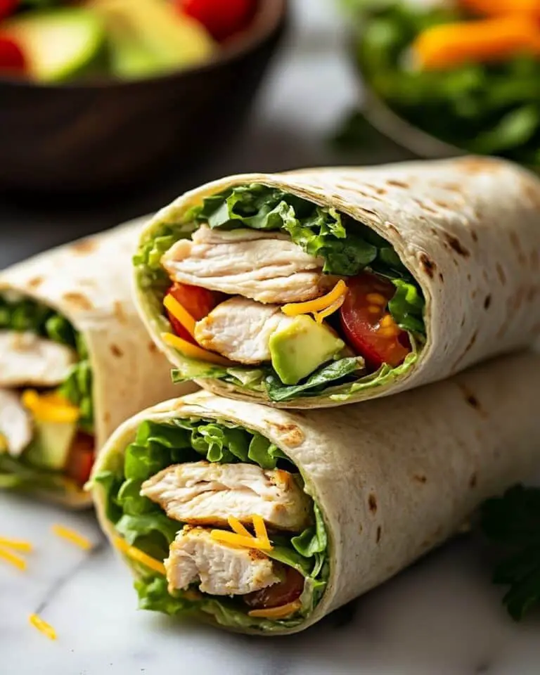Turkey and Avocado Wraps Recipe