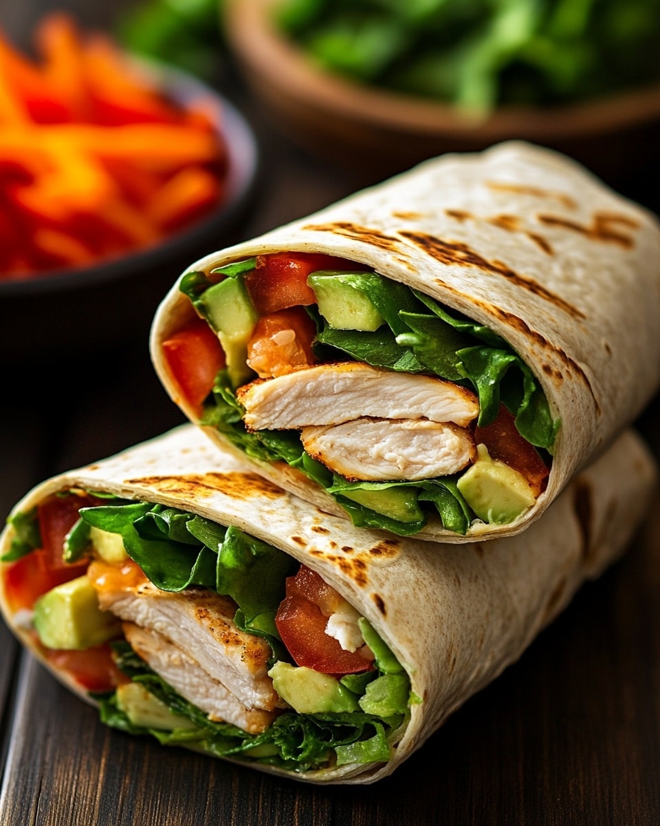 Turkey and Avocado Wraps Recipe - Recipe Image