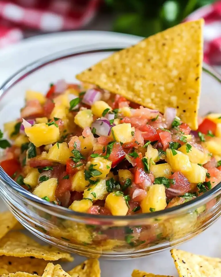 Fresh Pineapple Salsa Recipe