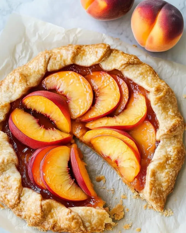 Peach Galette Recipe