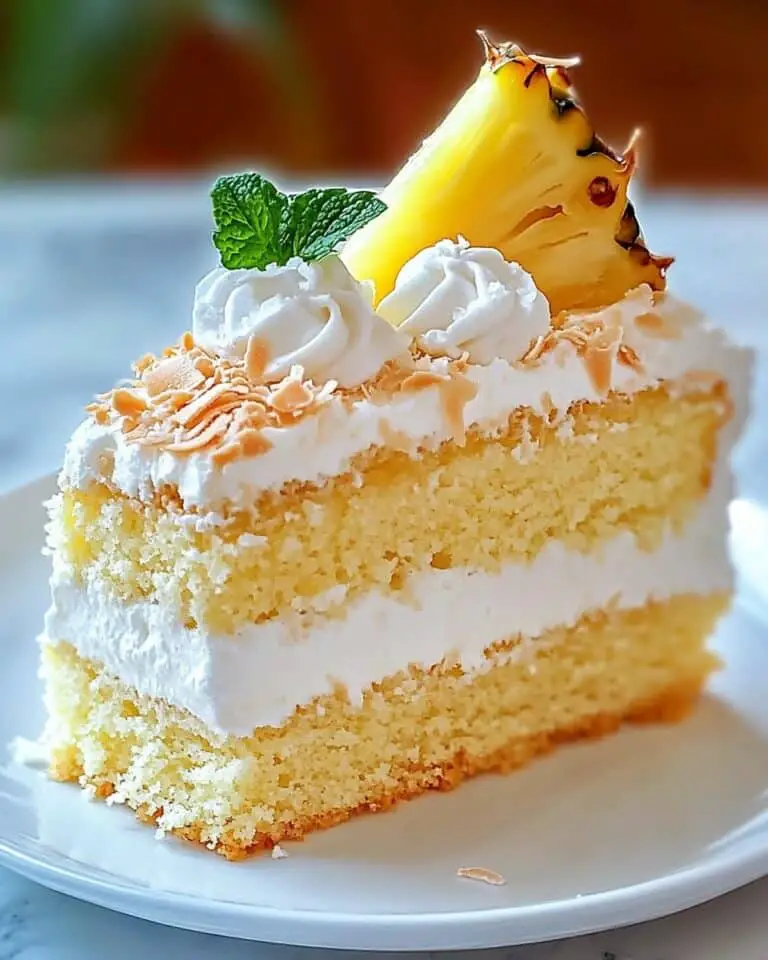 Pineapple Coconut Dream Cake Recipe