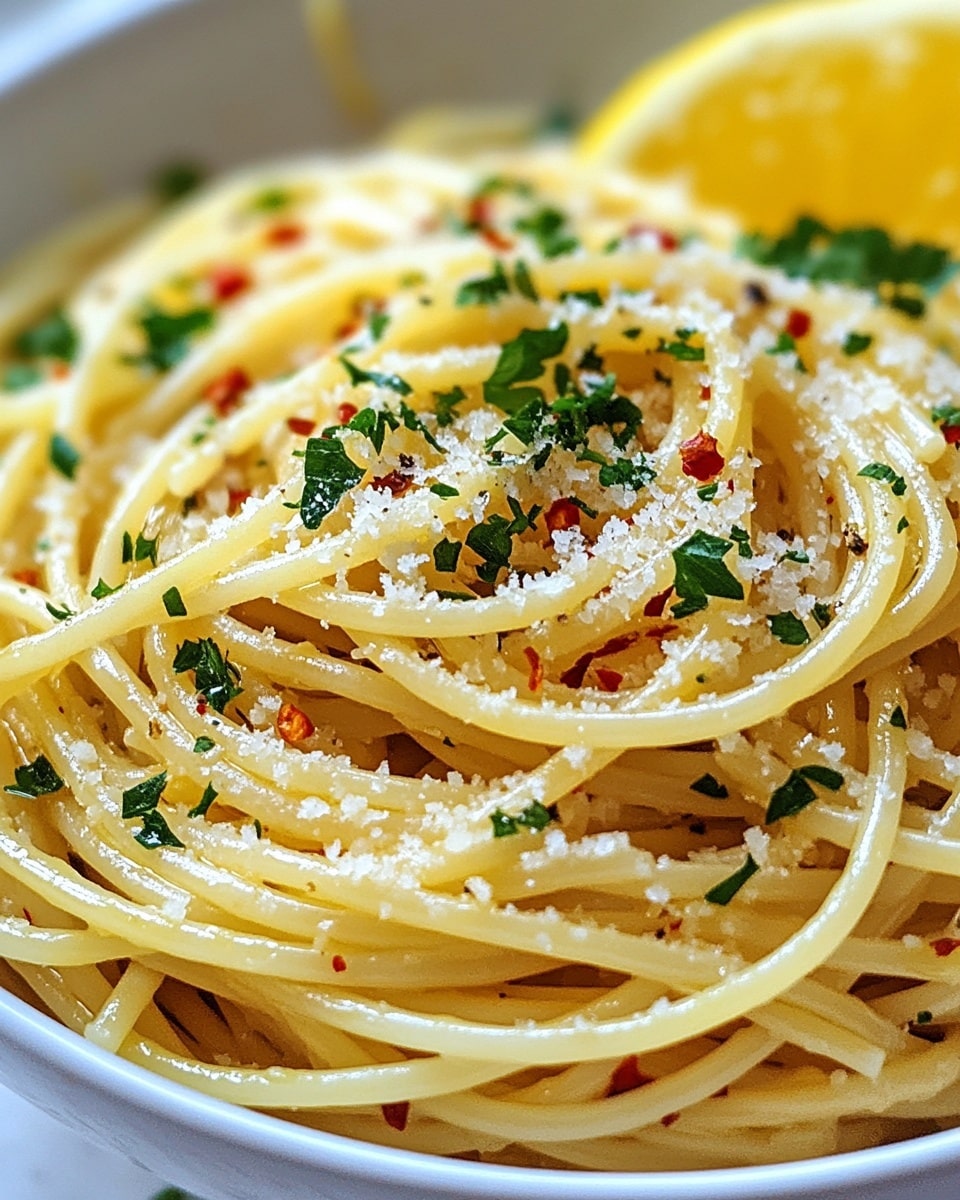 Summer’s Simplest Spaghetti Aglio e Olio Recipe - Recipe Image