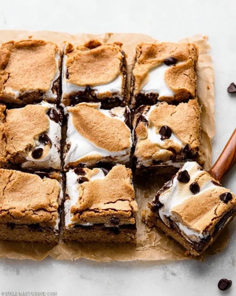 S’mores Cookie Bars Recipe