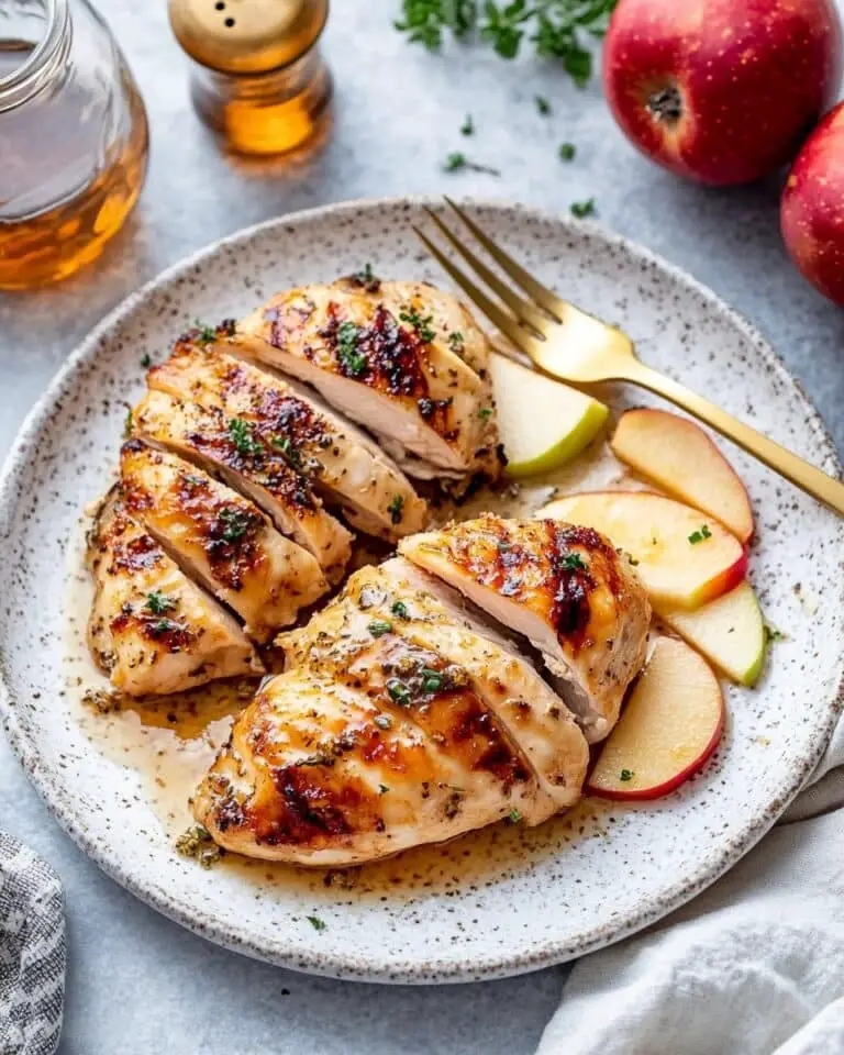 Apple and Brie Stuffed Chicken Breast with Maple Glaze Recipe