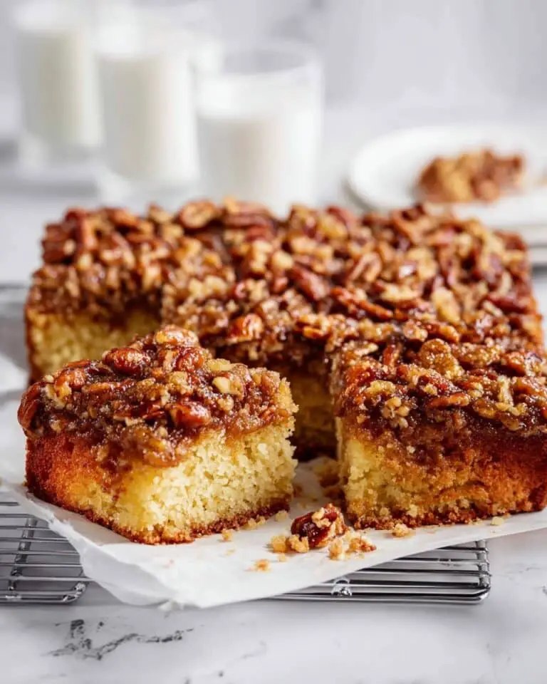 Pecan Upside-Down Cake Recipe
