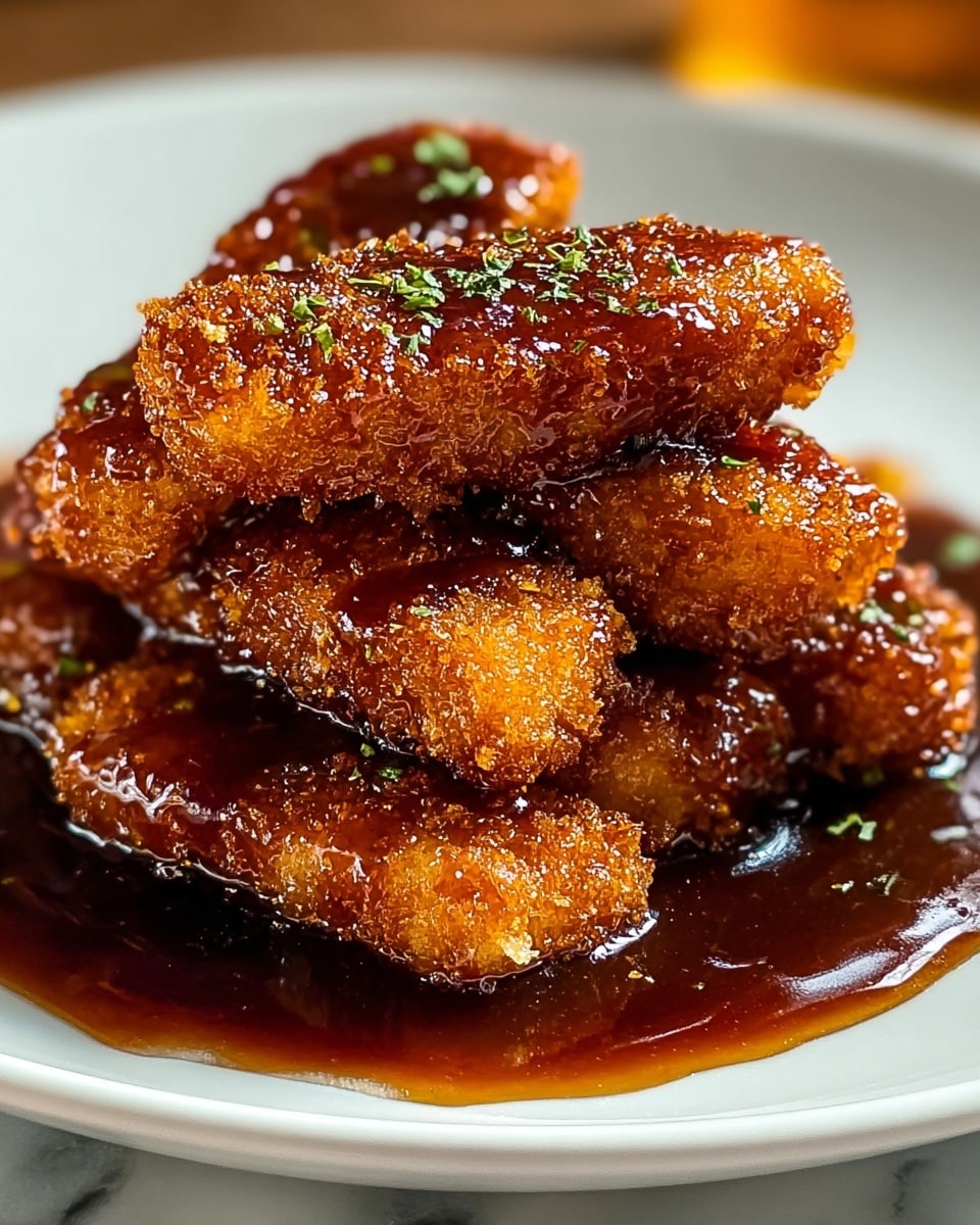 Tasty Baked Crunchy Hot Honey Chicken Recipe - Recipe Image