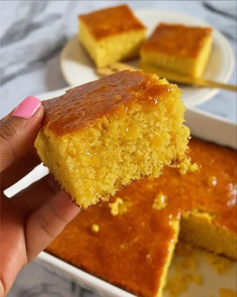 Honey Butter Cornbread Recipe