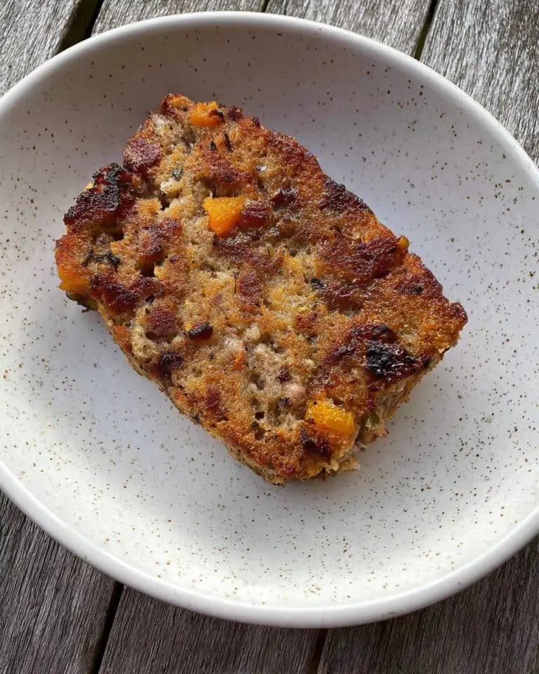 Sausage & Bacon Stuffing with Apricot & Pine Nuts Recipe