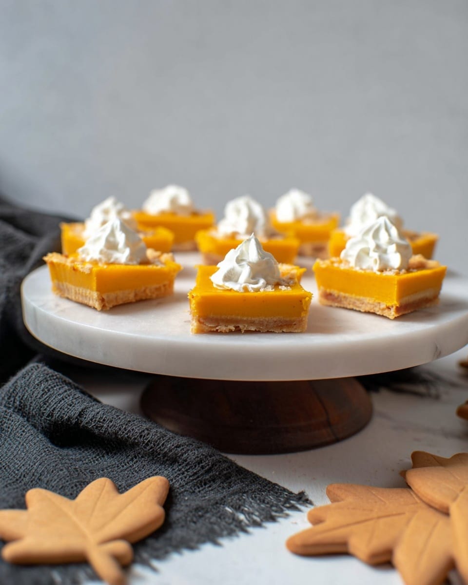 Cheese and Cracker Pumpkin Pie Bites Recipe - Recipe Image