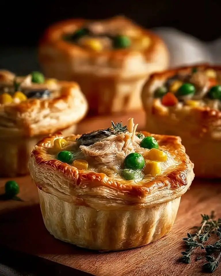 Mini Turkey Pot Pies Recipe