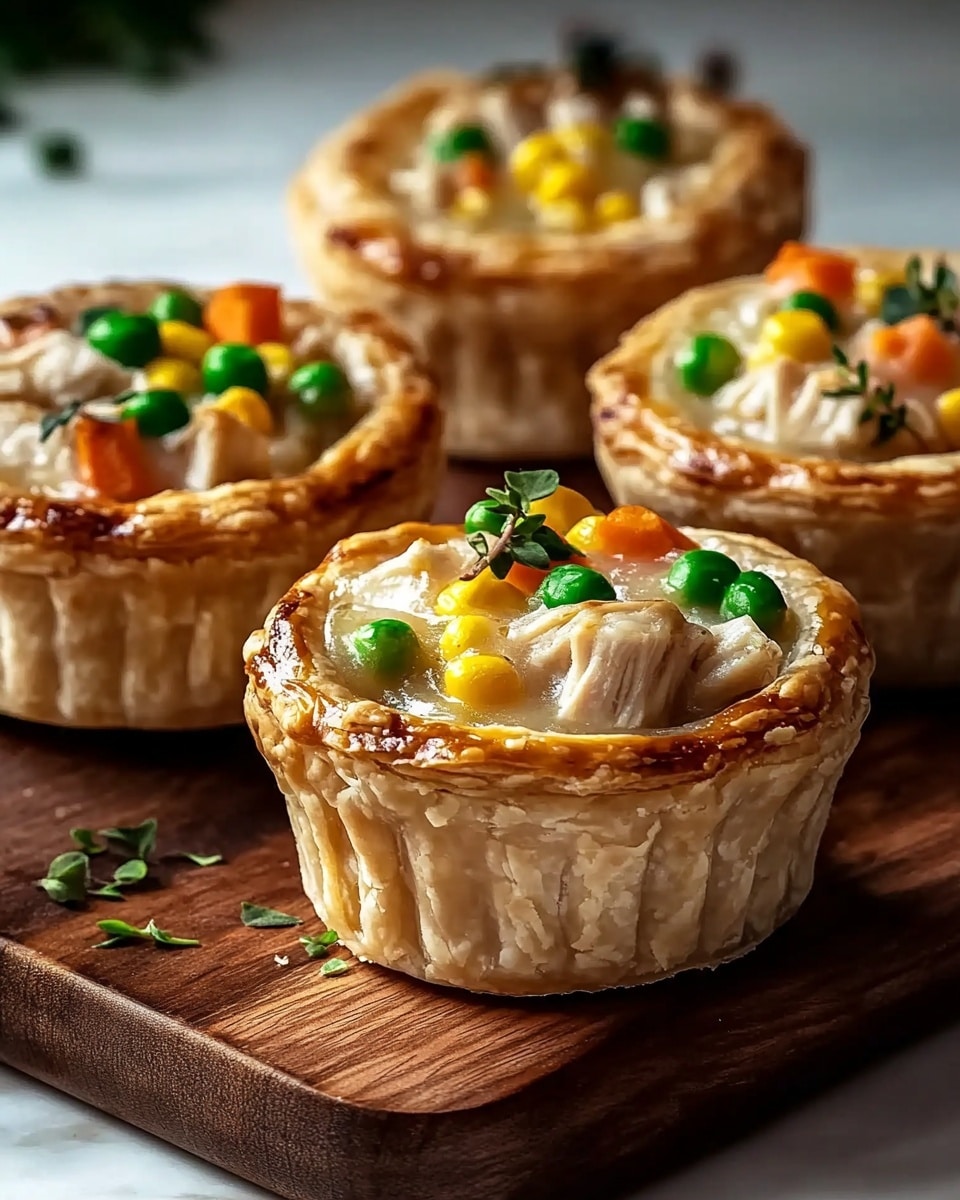 Mini Turkey Pot Pies Recipe - Recipe Image