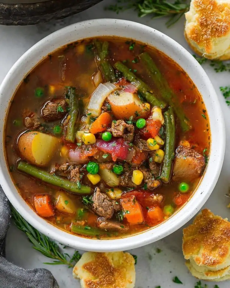 Vegetable Beef Soup Recipe