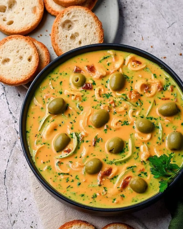 Green Olive Soup Recipe