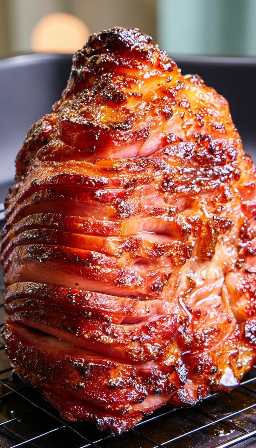 Honey Glazed Spiral Ham with Orange and Spice Recipe - Recipe Image