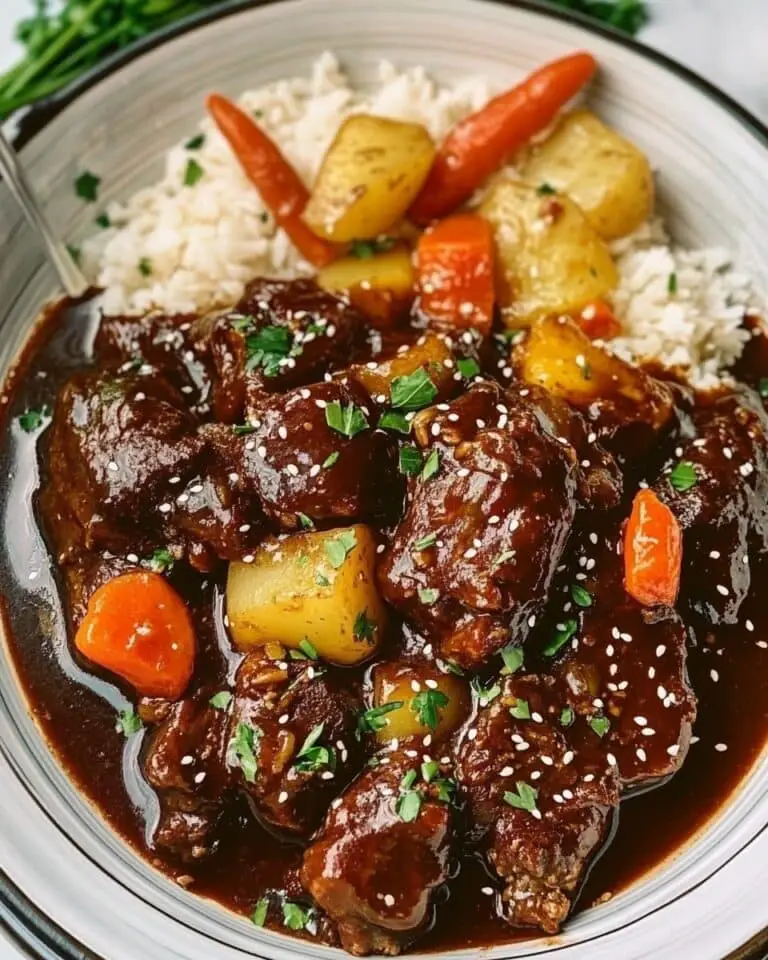 Korean Style Pot Roast with Gochujang and Sesame Recipe