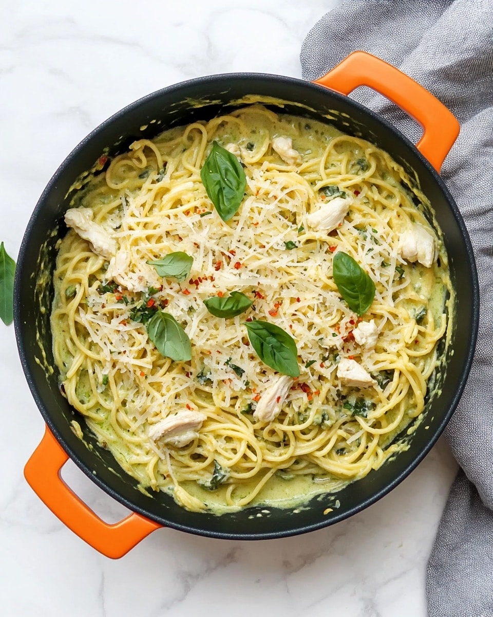 Creamy Zucchini and Chicken Pasta Recipe